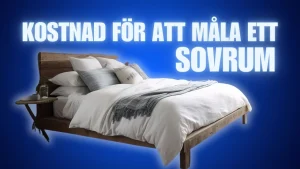 Hur mycket kostar det att måla om ett sovrum?